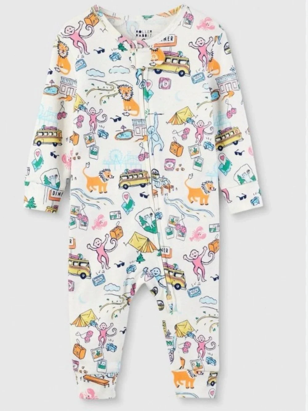 Roller Rabbit x Target Baby One-piece Pjs